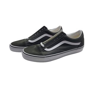Vans Old Skool Low-Top Suede Sneakers Forest Night/White Stripe Men Size 11